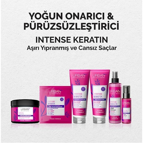 Urban Care Intense Keratin Saç Bakım Maskesi 50 ml x 3 Adet