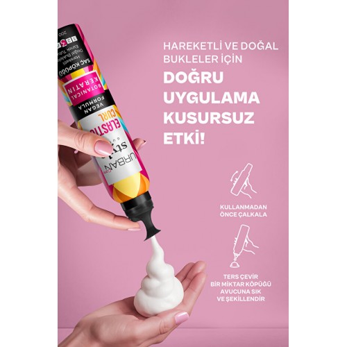 Urban Care Style Guide Iconic Curl Esnek Tutuş Saç Köpüğü 200 ml Urban Care Style Guide Iconic Curl Esnek Tutuş Saç Köpüğü 200 ml