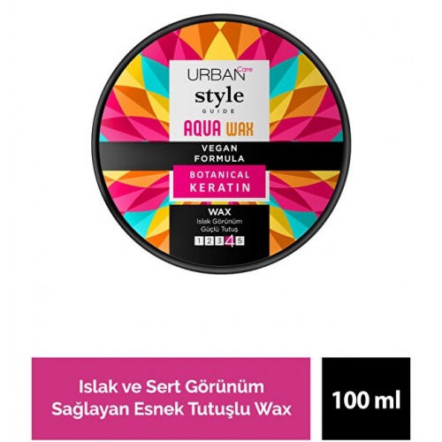 Urban Care Style Guide Islak Görünüm Sağlayan Wax 100 ml