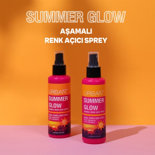 Urban Care Summer Glow Aşamalı Kalıcı Renk Açıcı Saç Spreyi 150 ml x 2 Adet