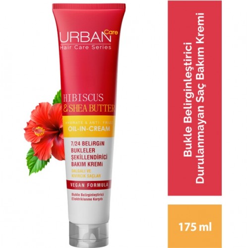 Urban Care Twisted Curls Hibiscus & Shea Butter Bakım Kremi 175 ml Urban Care Twisted Curls Hibiscus & Shea Butter Bakım Kremi 175 ml