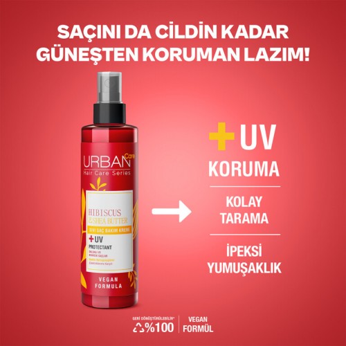 Urban Care Twisted Curls Hibiscus & Shea Butter Saç Bakım Kremi 200 ml