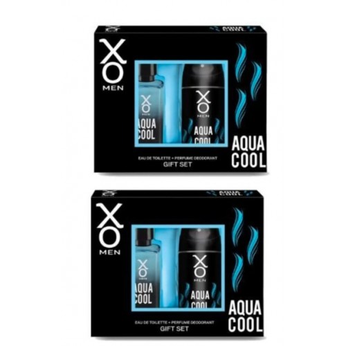 Xo Aqua Cool Men Edt 100 ml + Deodorant 125 ml x 2 Adet