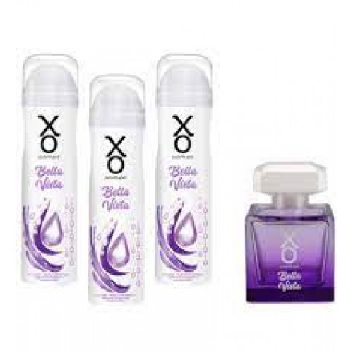 Xo Bella Vista Women Edt Parfüm 100 ml + 3 lü Deodorant 150 ml