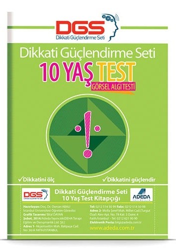 DGS 10 Yaş Görsel Algı Testi - Osman Abalı