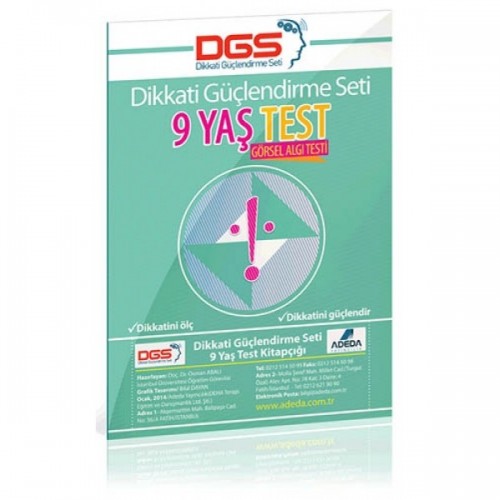 DGS 9 Yaş Görsel Algı Testi - Osman Abalı