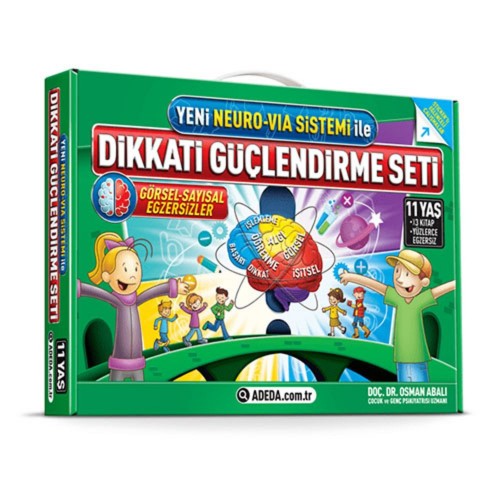 Adeda Dikkati Güçlendirme Seti (11 Yaş)  - Osman Abalı