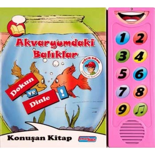 Dokun ve Dinle - Akvaryumdaki Balıklar (Sesli Kitap) - Uğur Köse