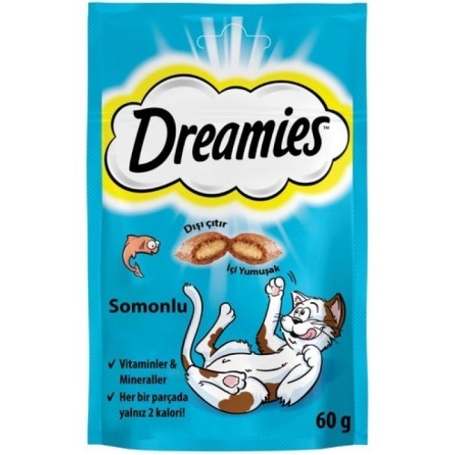 Dreamies Somonlu Kedi Ödül Maması 60 gr