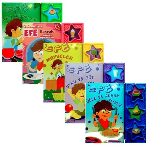 Efe Serisi Eğitici Sesli Kitaplar (5 Kitap) - Kolektif
