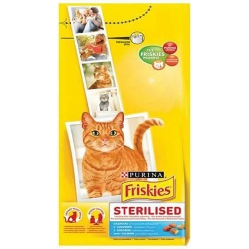 Friskies Sterilised Somon Kısırlaştırılmış Kedi Maması 10 kg