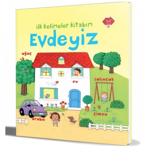 İlk Kelimeler Kitabım - Evdeyiz - Rosalinde Bonnet