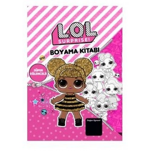 Lol Surprise! Süper Eğlenceli Boyama Kitabı - Kolektif