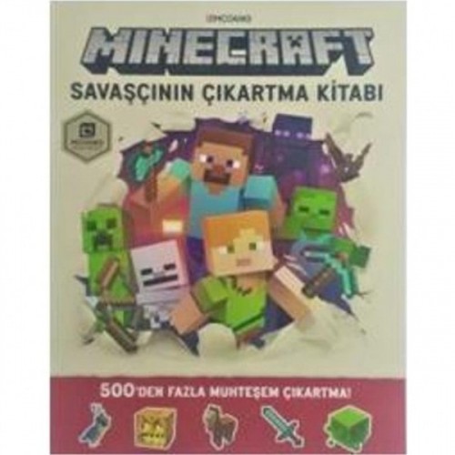 Minecraft - Savaşçının Çıkartma Kitabı - Kolektif