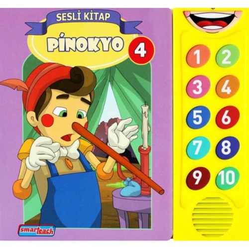 Pinokyo 4 - Konuşan Sesli Kitaplar - Carlo Collodi