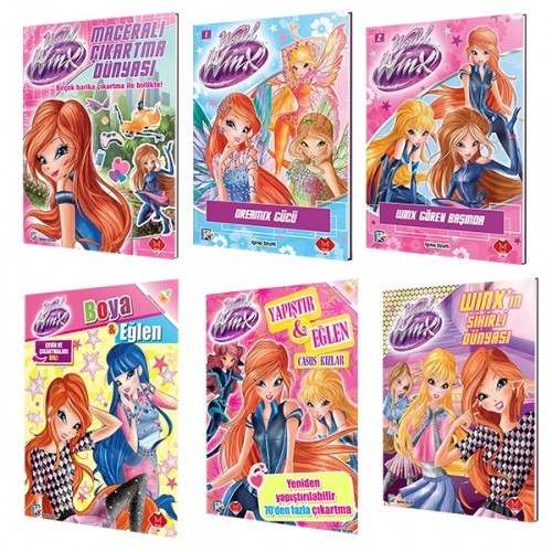 World of Winx Serisi Eğitici Kitap Seti (6 Kitap) - Kolektif
