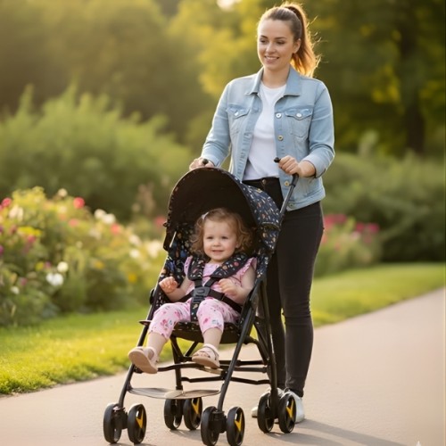 Maxi Taxi Cosmos Baston Bebek Arabası -Sarı