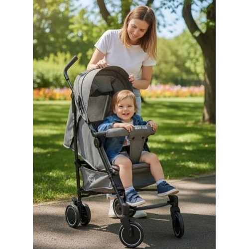 Maxi Taxi Floki Tam Yatar Baston Bebek Arabası - Gri Maxi Taxi Floki Tam Yatar Baston Bebek Arabası - Gri