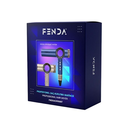 Fenda Profesyonel Dijital Ekran Yüksek Hava Akışlı Saç Kurutma Ve Şekillendirme Makinesi
