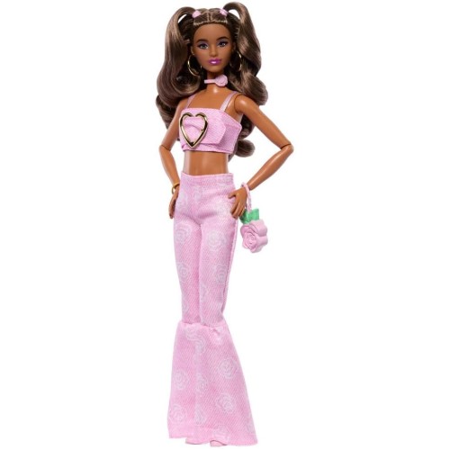 Barbie Deluxe Style Pembe Kot Pantolonlu Esmer JJN72 Barbie Deluxe Style Pembe Kot Pantolonlu Esmer JJN72
