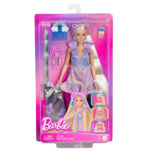 Barbie Upuzun Muhteşem Saçlı Bebekler Saç Tasarım Oyunu JCT72