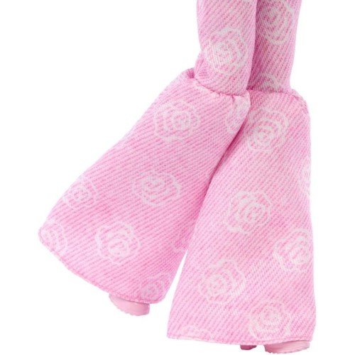 Barbie Deluxe Style Pembe Kot Pantolonlu Esmer JJN72