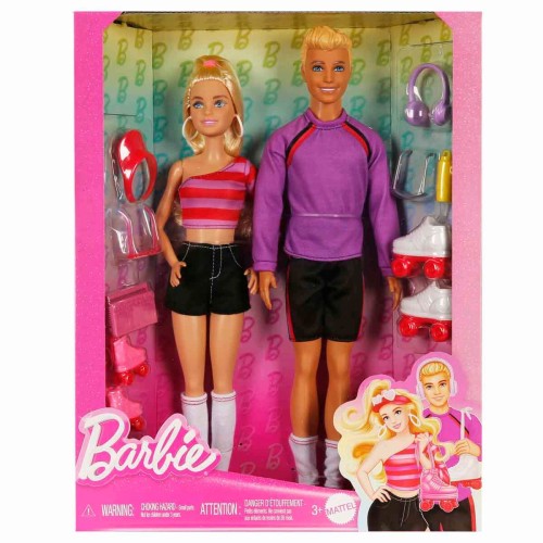 Barbie ve Ken Fashionistas 65. Yıl 2 li Parti Bebekleri HXK90 Barbie ve Ken Fashionistas 65. Yıl 2 li Parti Bebekleri HXK90