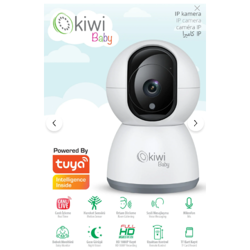 Kiwi IP Kamera 3MP Güvenlik Kamerası Kiwi IP Kamera 3MP Güvenlik Kamerası