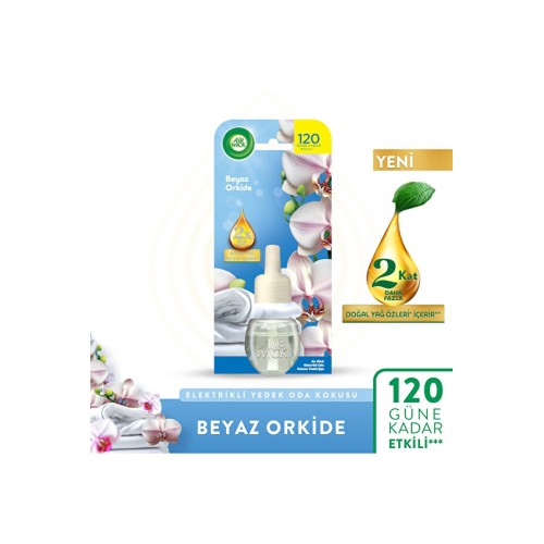 Air Wick Elektrikli Oda Kokusu Yedek Şişe Beyaz Orkide Air Wick Elektrikli Oda Kokusu Yedek Şişe Beyaz Orkide