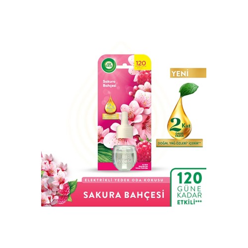 Air Wick Elektrikli Oda Kokusu Yedek Şişe Sakura Bahçesi Air Wick Elektrikli Oda Kokusu Yedek Şişe Sakura Bahçesi