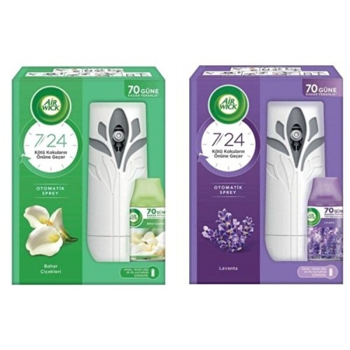 Air Wick Oda Kokusu Otomatik Sprey Makine Seti 2 li