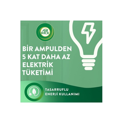 Airwick Elektrikli Yedek Yasemin+Orkide+Sakura+Vanilya 19 ml x 4 Adet