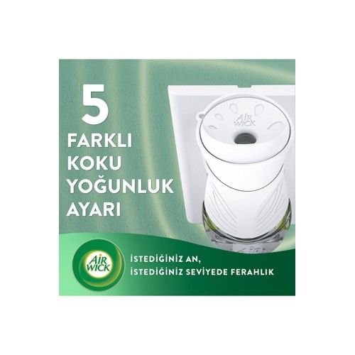 Airwick Elektrikli Yedek Yasemin+Orkide+Sakura+Vanilya 19 ml x 4 Adet