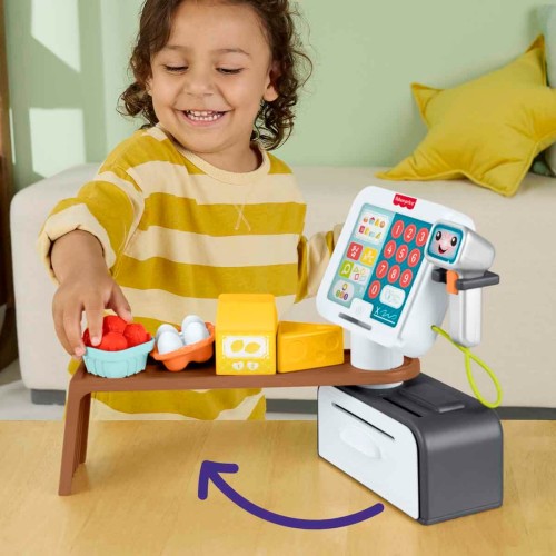 Fisher Price Eğlen ve Öğren Market Kasası JGW99