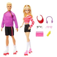 Barbie ve Ken Fashionistas 65. Yıl 2 li Parti Bebekleri HXK90