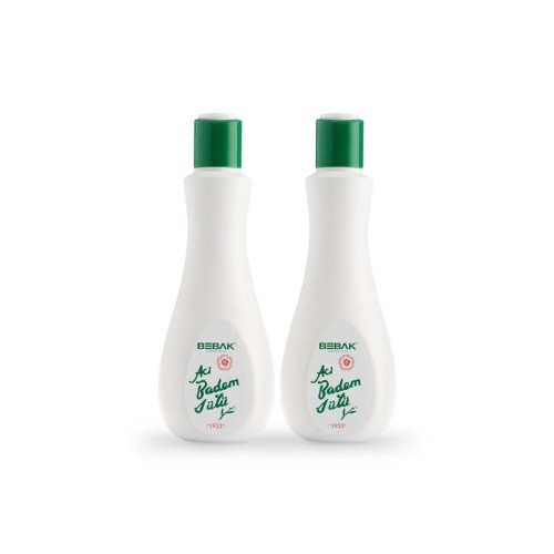 Bebak Acı Badem Makyaj Temizleme ve Nemlendirici Bakım Sütü 215 ml x 2 Adet