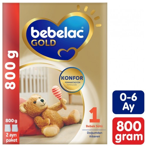 Bebelac Gold 1 Bebek Sütü 800 gr