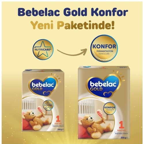 Bebelac Gold 1 Bebek Sütü 800 gr x 3 Adet