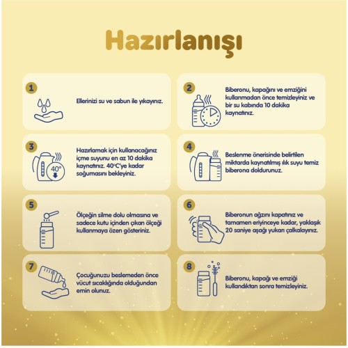 Bebelac Gold 1 Bebek Sütü 800 gr x 3 Adet