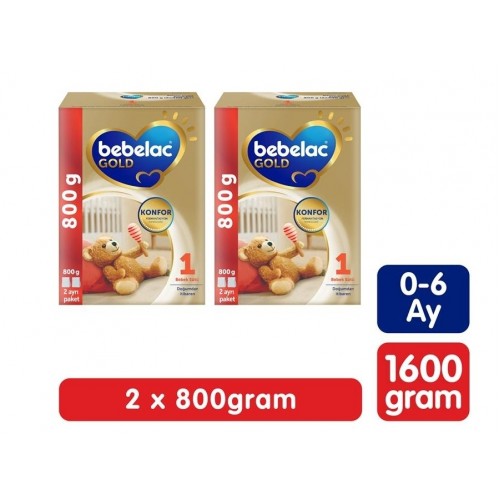 Bebelac Gold 1 Bebek Sütü 800 gr x 2 Adet