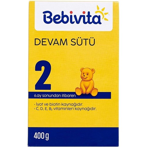 Bebivita Bebek Sütü 2 No 400 gr Bebivita Bebek Sütü 2 No 400 gr