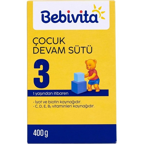 Bebivita Bebek Sütü 3 No 400 gr