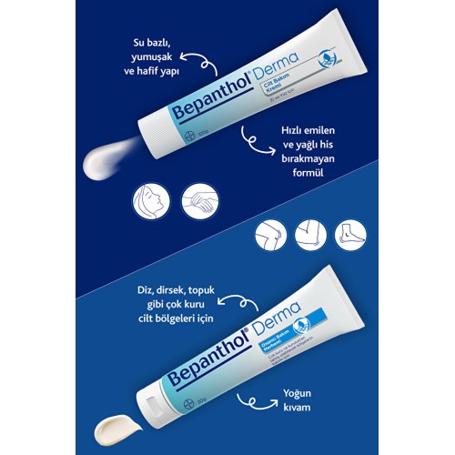 Bepanthol Derma Cilt Bakım Kremi 100 gr x 2 Adet Bepanthol Derma Cilt Bakım Kremi 100 gr x 2 Adet
