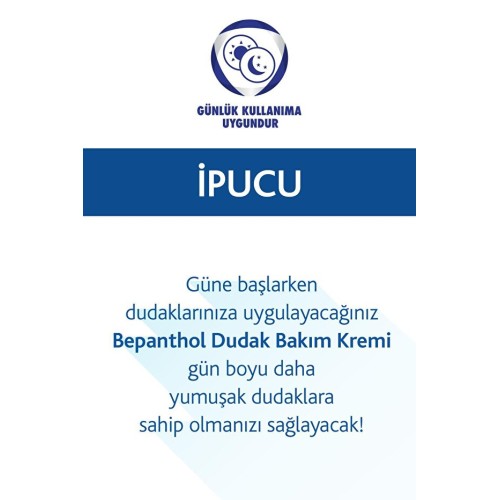 Bepanthol Kuru ve Çatlak Dudaklar İçin Dudak Bakım Kremi 7,5 ml