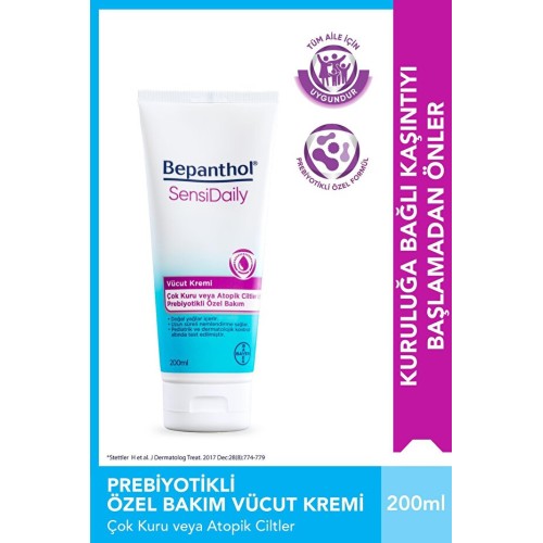 Bepanthol SensiDaily Vücut Kremi 200 ml Bepanthol SensiDaily Vücut Kremi 200 ml