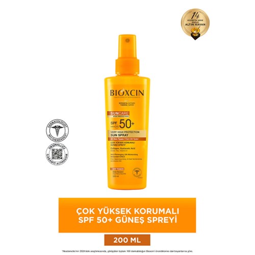 Bioxcin Sun Care Spf 50+ Güneş Koruyucu Sprey 200 ml