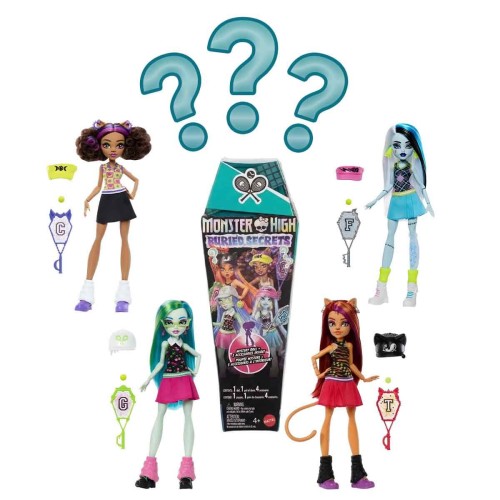 Monster High Gizemli Sırlar Sürpriz Paket HYV64 - Tenis Kortu Serisi