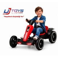 UJ Toys Go-Kart 12 V Akülü Araba
