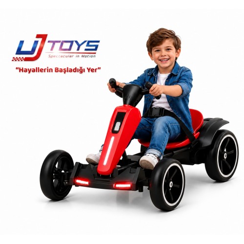 UJ Toys Go-Kart 12 V Akülü Araba