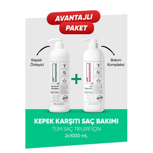 Dr. Banggiwon Kepek Karşıtı Şampuan ve Krem Seti Dr. Banggiwon Kepek Karşıtı Şampuan ve Krem Seti